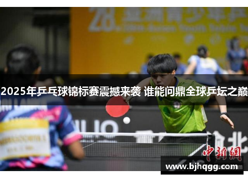 2025年乒乓球锦标赛震撼来袭 谁能问鼎全球乒坛之巅 2025年乒乓球锦标赛震撼来袭 谁能问鼎全球乒坛之巅